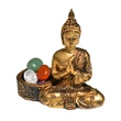 Kép 3/4 - Buddha füstölő tartó csakra kövekkel