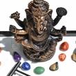 Kép 3/5 - Zen-kert hosszú Ganeshával és csakra kövekkel