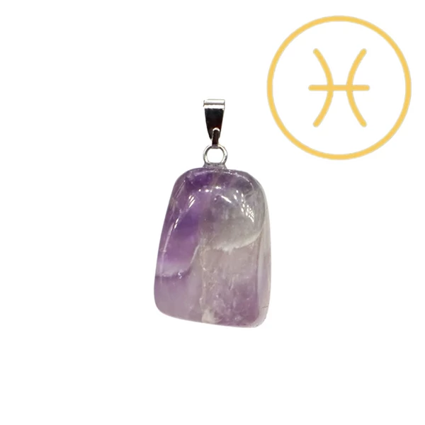 Halak - ametiszt medál