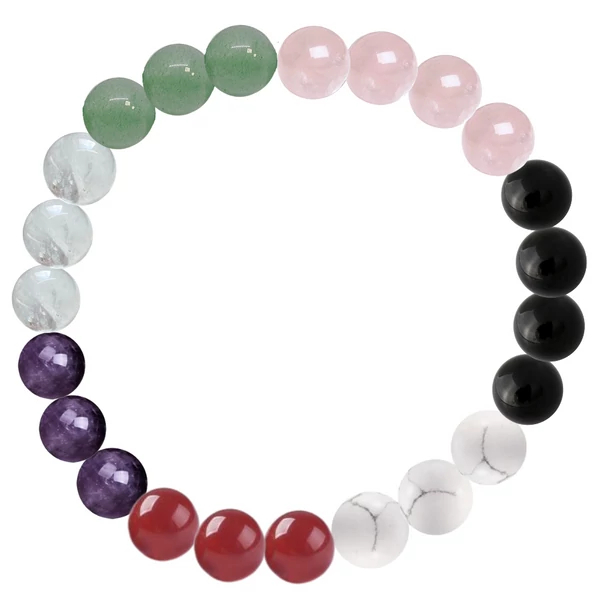 7 ásvány karkötő