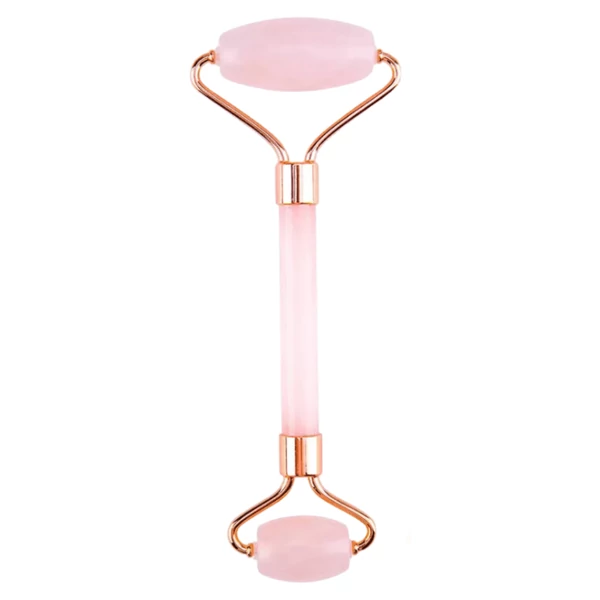 Rózsakvarc arcmasszírozó roller