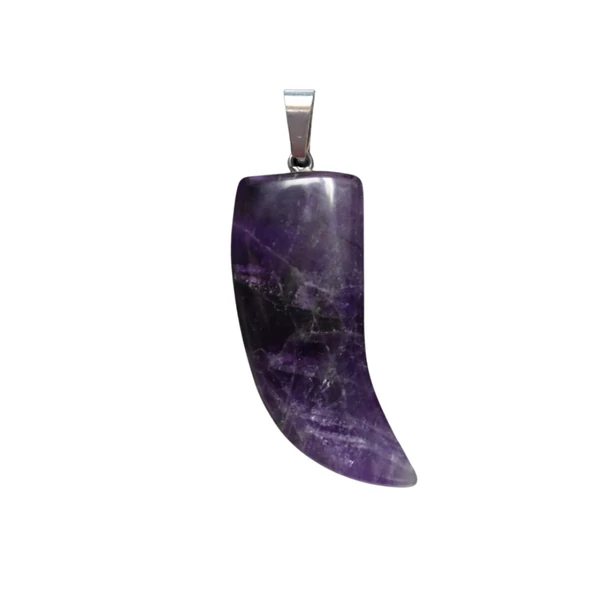Ametiszt fog medál