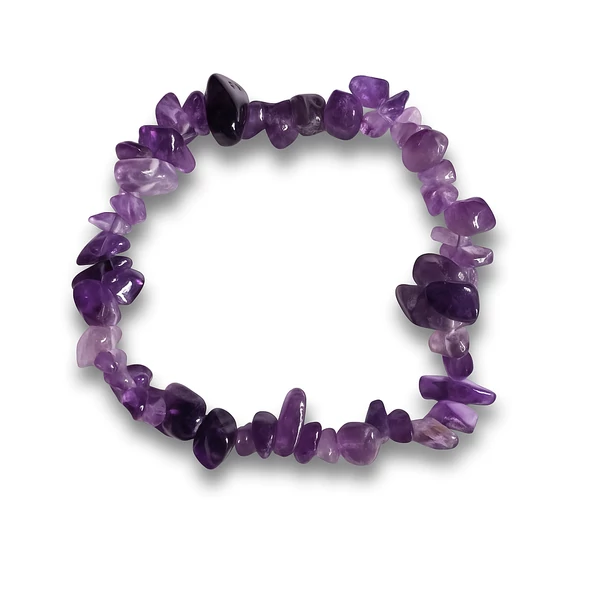 Ametiszt karkötő
