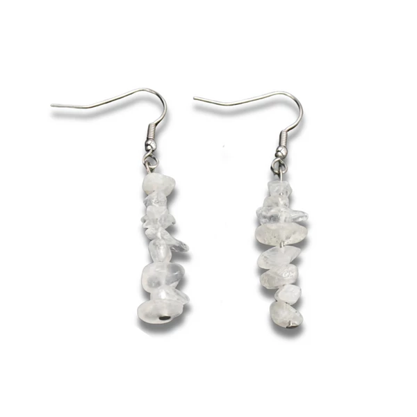 Hegyikristály fülbevaló