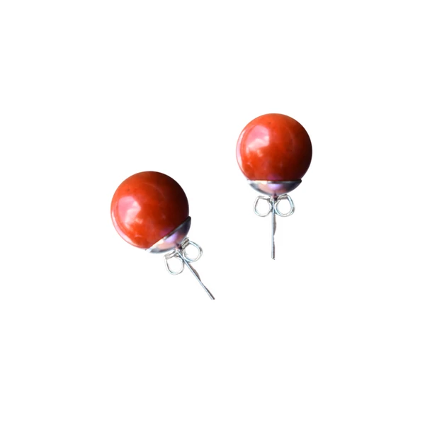 Jáspis fülbevaló 1-es