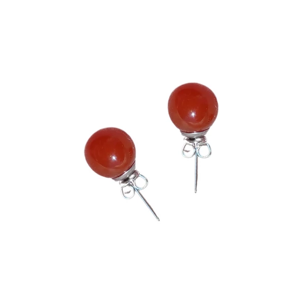 Karneol fülbevaló 1-es