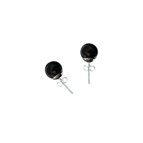 Ónix fülbevaló 0,8-as