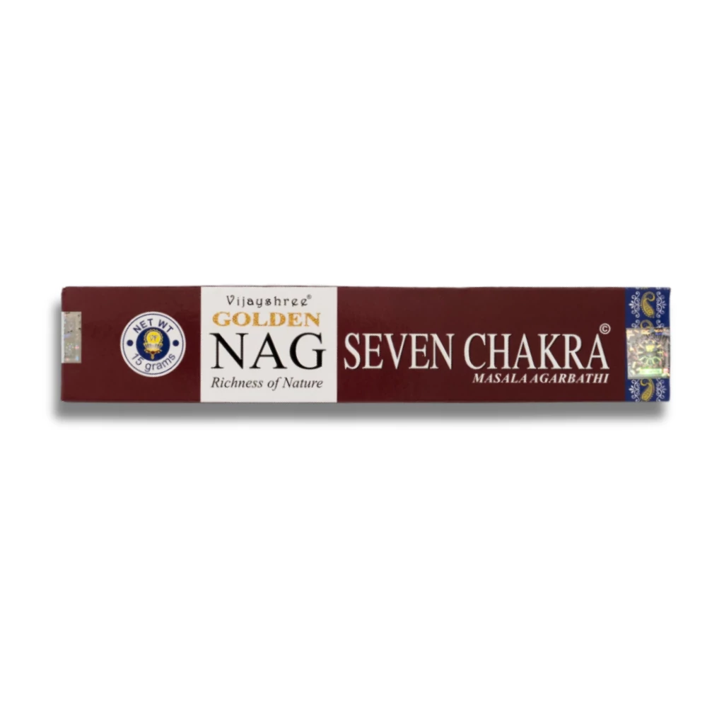 Golden Nag - Seven Chakra füstölő